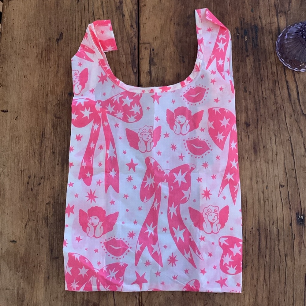 BAGGU Baby Baggu Cherub Bow Pink Limited Edition